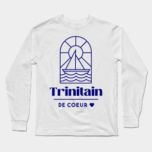 Trinité de coeur - Brittany Morbihan 56 BZH La Trinité sur mer Long Sleeve T-Shirt